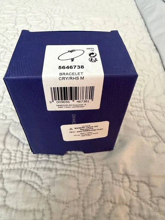 Swarovski Silver Bracelet - Picture 3 of 3